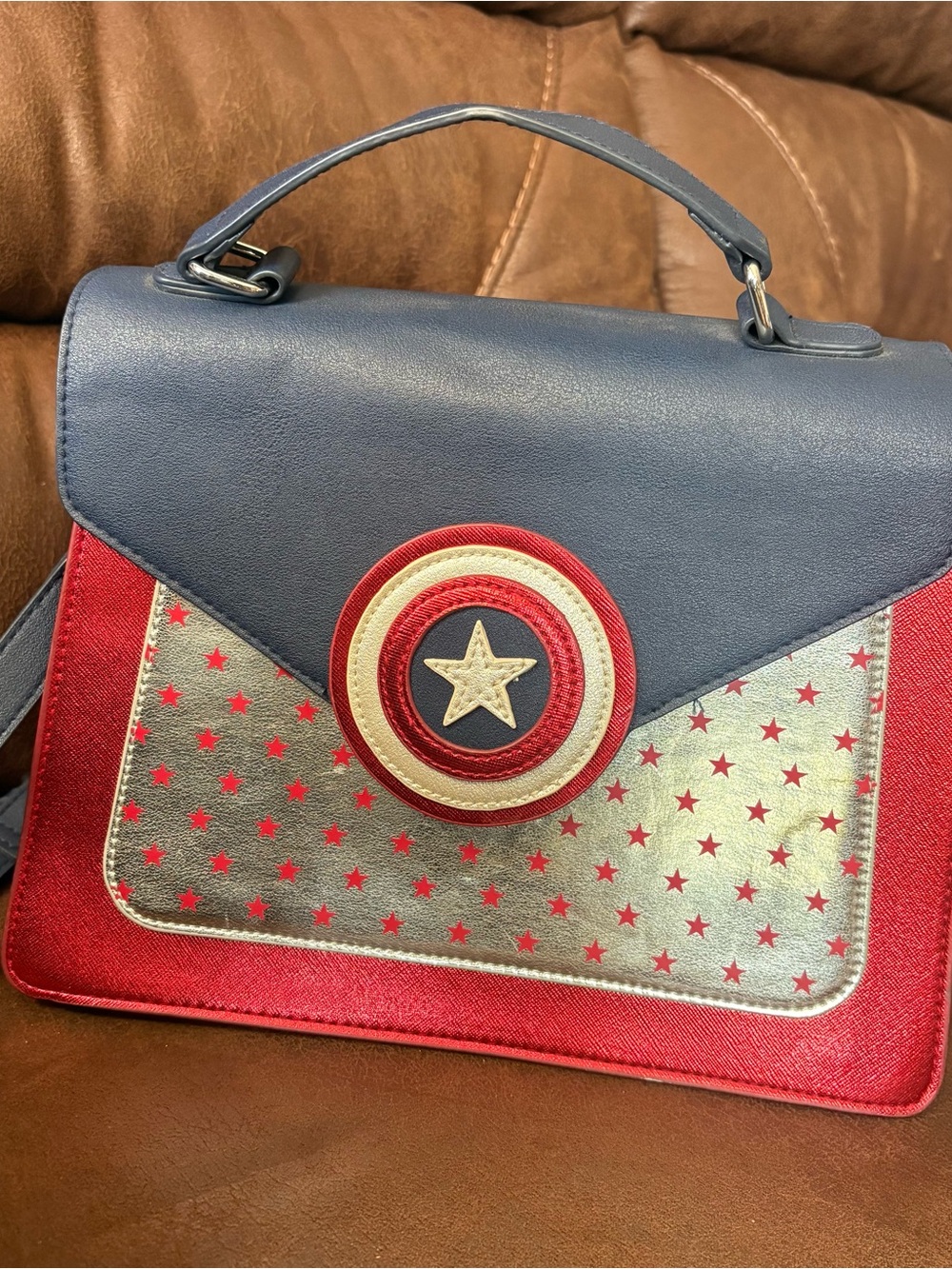 Captain America Danielle Nicole Crossbody